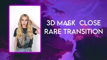 (Rare transition) 3d mask close|| videostar tutorial