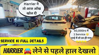 Tata Harrier का 105000km के बाद हाल देखलो (Major service cost) #tata #harrier #harrier2023 #service