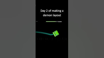 Day 2 of making a demon layout #geometrydash #geometrydash2 #geometrydashlayout #gd #gdmusic