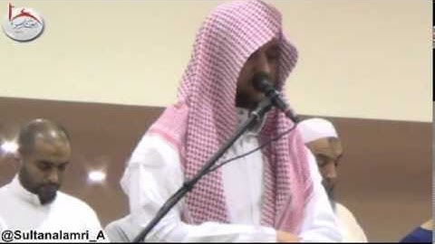 عشاء الثلاثاء 30-10-1435هـ للقارئ سلطان العمري سورة النازعات خاشعة