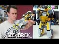 #GeekBrick Самоделка реальный LEGO-трансформер / MOC Real Lego Transformer
