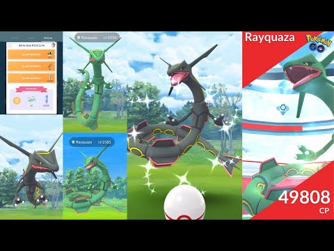 Pokemon GO' Special Raid Weekend: Shiny Rayquaza Advanced Guide— How to  Find and Best Counters