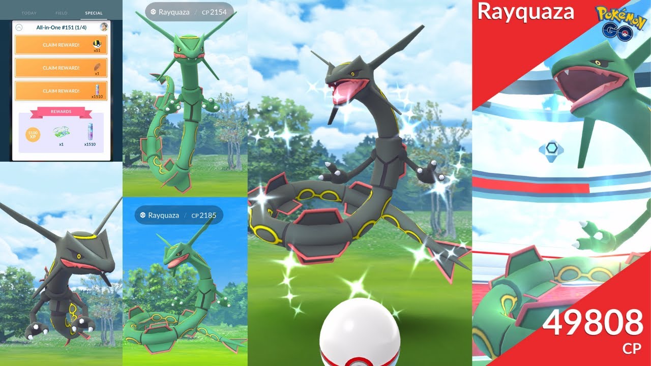 Pokemon GO' Special Raid Weekend: Shiny Rayquaza Advanced Guide— How to  Find and Best Counters