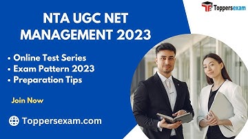 UGC NET MANAGEMENT Mock Test 2023, Update Syllabus & Pattern 2023, PDF Book, Important MCQs
