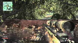Incredible Noscope ShitMarker Silentshot Cross Map Call of Duty Modern Warfare 3
