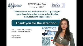 Eece Phd Poster Day 2021 Politecnico Di Torino - Fiorella Sibona, Robotics