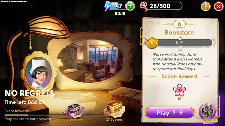 June's Journey Secrets 28 Scene 6 Bookstore Word Mode 4K ULTRA HD