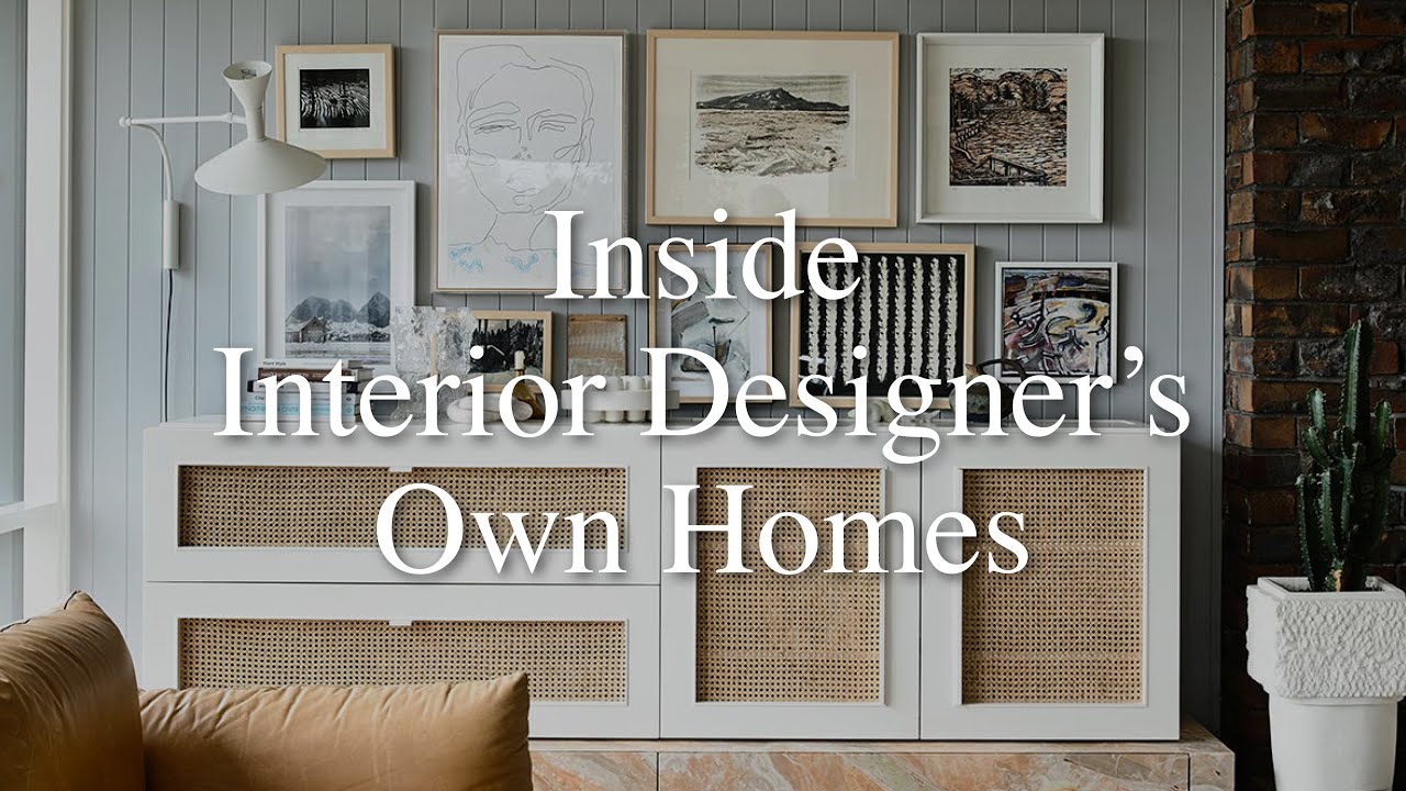 3 Interior Designer's Own Homes! Be inspired by these Luxurious Designer Interiors: House Tour