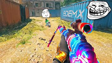 Acting like a BOT then POPPING OFF with a SNIPER (HILARIOUS)