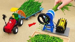 Diy tractor making mini Lawn Mower science project | diy mini farm Agriculture Machinery | HP Mini