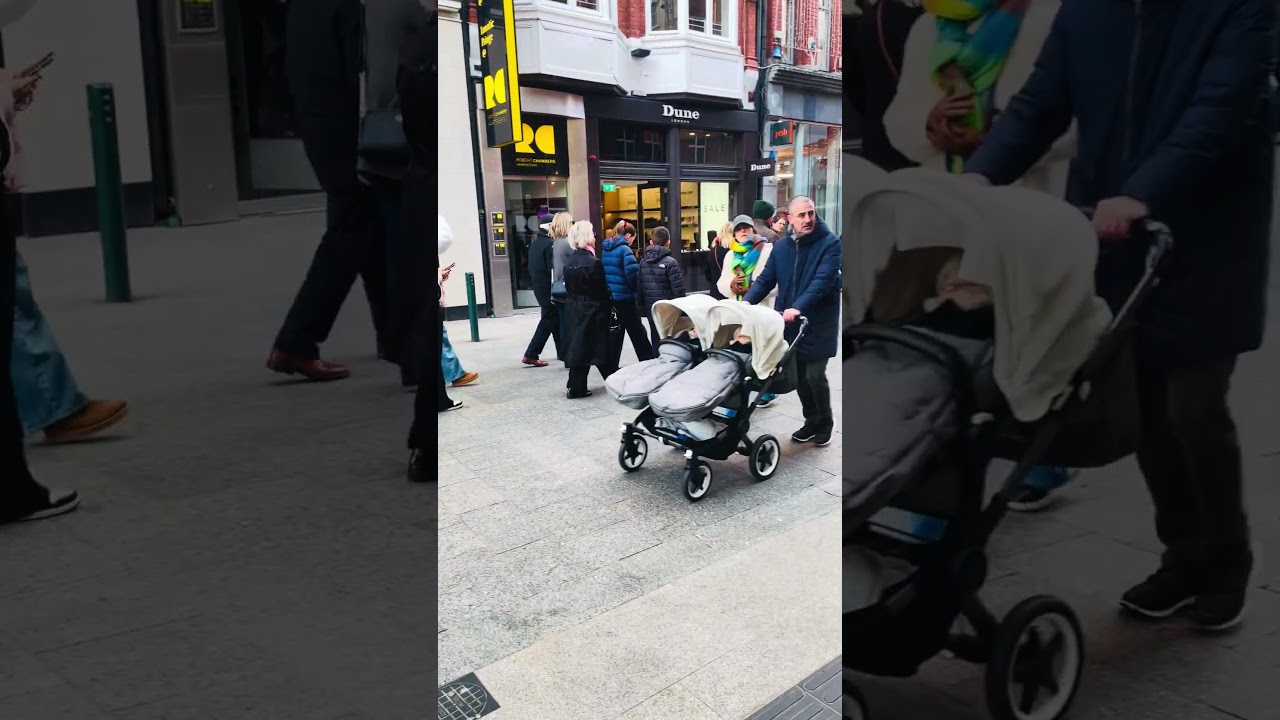 Grafton street in Dublin 