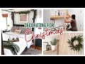 NEW! CHRISTMAS DECORATE WITH ME! | MODERN CHRISTMAS DECORATING IDEAS