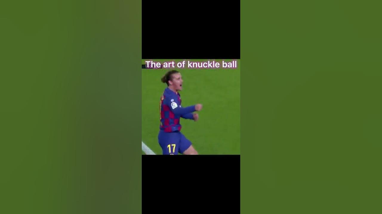 The art of knuckleball 💫 #shorts #football #subscribe