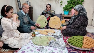 Village Life in Azarbaijan Iran | Tandoor Bread & Rural Farm Chores 🔥