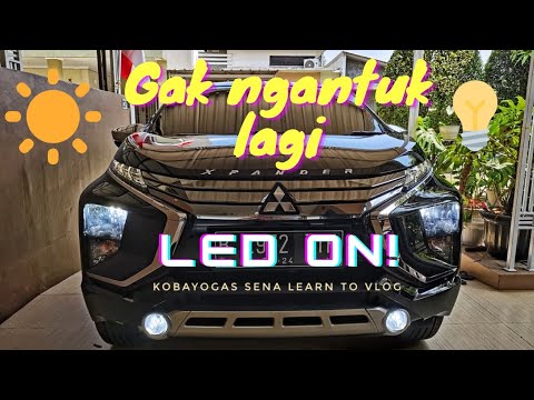 Mitsubishi Xpander Ganti Lampu LED, Gak Ngantuk Lagi!