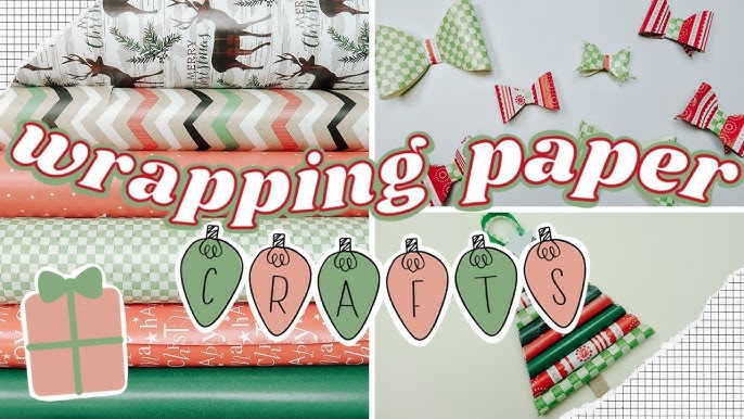 Wrapping Paper Christmas Trees - Let's Craft with ModernMom - 12 Days of  Christmas (Day 3) 