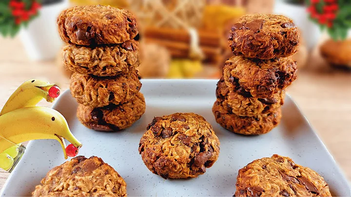 Oatmeal Cookies with just 4 ingredients - Healthy ...