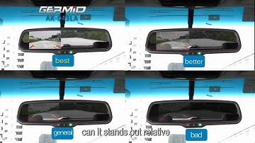 AK043LA  4.3 INCH REARVIEW MIRROR MONITOR WITH BACK UP CAMERA