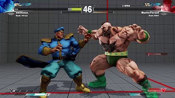 Zangief V-Reversal OS (not new but pretty cool)