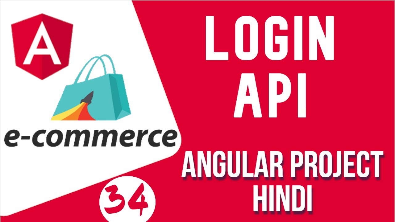 Angular project in Hindi #34 User Login API | Angular E-commerce ...