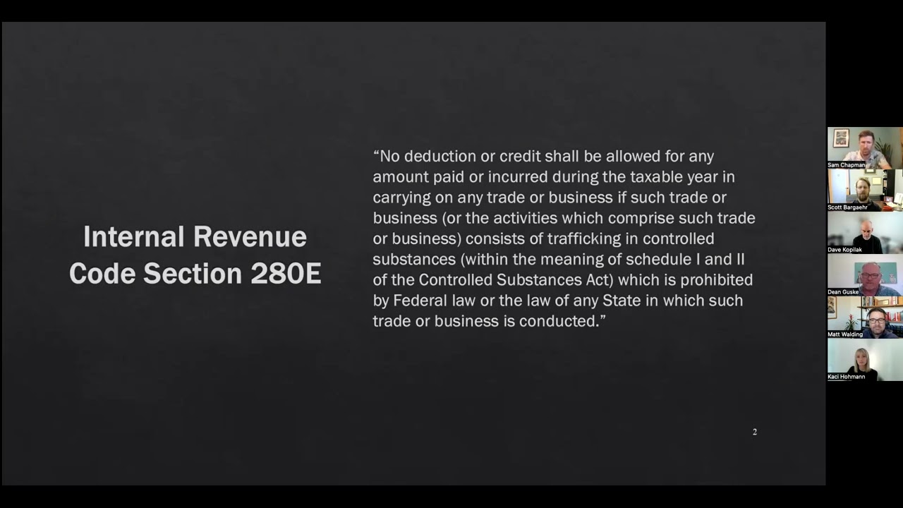 280E and Psilocybin: Understanding and Mitigating the Impacts with Emerge Law Group