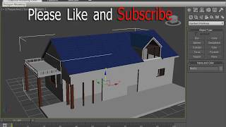 3Ds max house modeling Full HD tutorial part 1 of 5