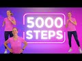 5000 steps fast walking workout to lose weight burn fat and have fun