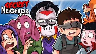 Secret Neighbor - NEW UPDATE! (With Easter egg ENDING) 1V5!