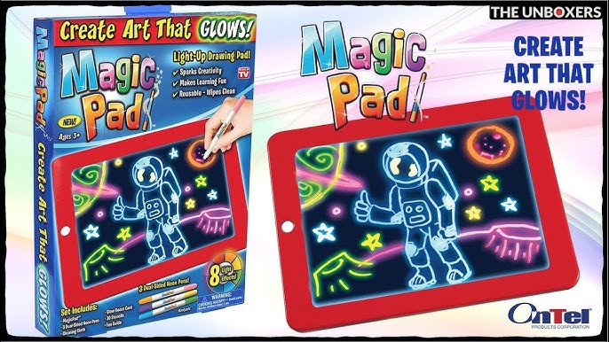 Magic LED Light Drawing Pad for Kids – BlueBird Baby