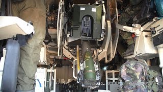 PzH 2000 Howitzer Inside & Outside View - Live Fire