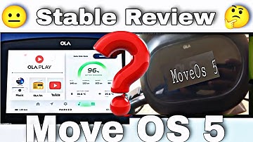 Glitch? Bugs? Move Os 5 Stable ka Review 😯Ola S1 Pro & Ola S1X #MoveOs5