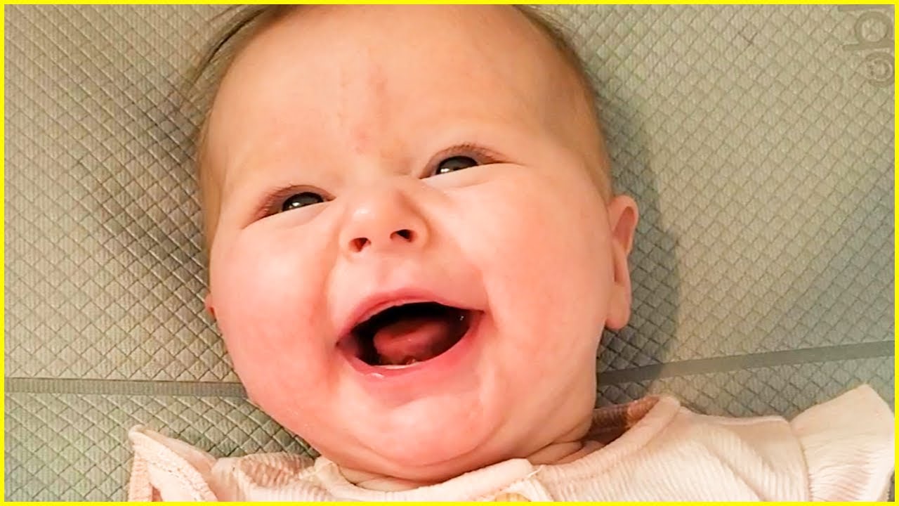 Funny Babies Laughing Hysterically Compilation #6 - Cute Baby ...