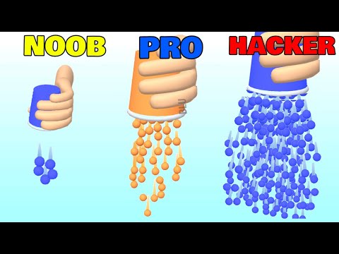 NOOB vs PRO vs HACKER in Change and Drop