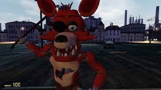 Hiding and Running away fnaf 1 and fnaf2 animatronic in gmod