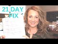 WHAT I EAT IN A DAY// 21 DAY FIX PLAN// GETTING BACK ON TRACK