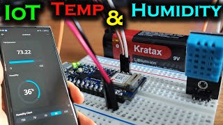 OPTIMIZE Your 3D Printing: Arduino IoT PROJECT for Monitoring Temperature & Humidity in Enclosures
