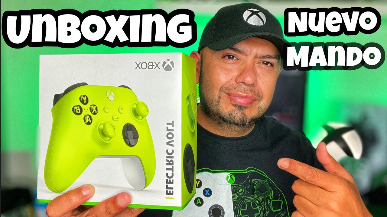 Unboxing Nuevo CONTROL\ MANDO ELECTRIC VOLT Para XBOX SERIES S XBOX SRIES X  