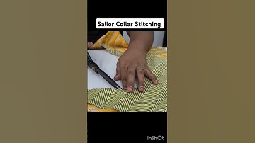 Sailor Collar Making #design#fashion#designer#sewing #ytshorts#shorts#shortvideo #youtube#designer