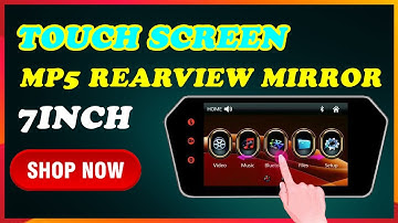 Car Camera  | Touch Screen |7inch Car MP5 Rear view Mirror