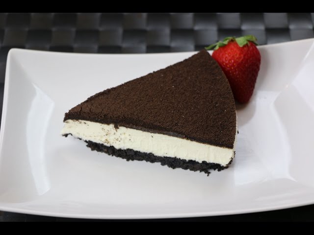 No Bake Oreo Cheesecake - How to Make Cookies and Cream Cheesecake