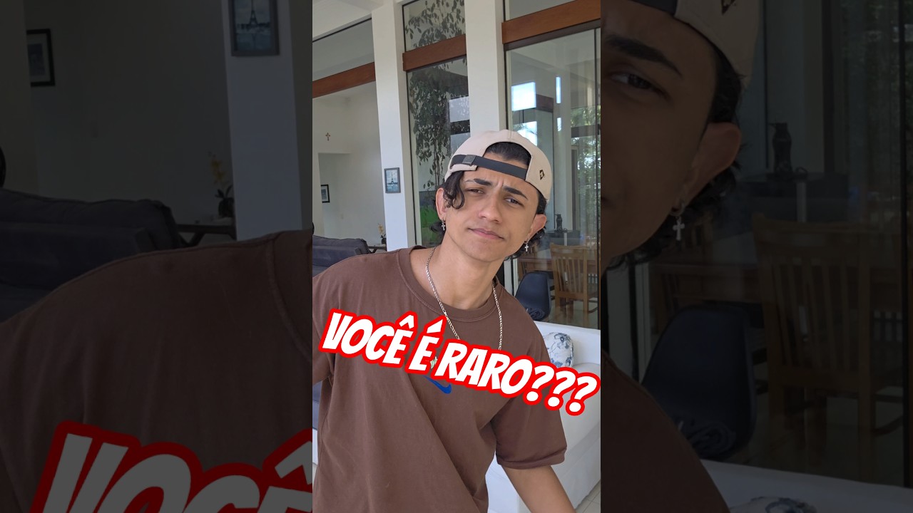 VOCÊ É UMA PESSOA RARA???#shorts