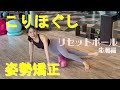 【身体の歪み改善】筋膜リリース！体感トレーニング！姿勢矯正！にオススメのリセットポール応用編【東急スポーツオアシス】