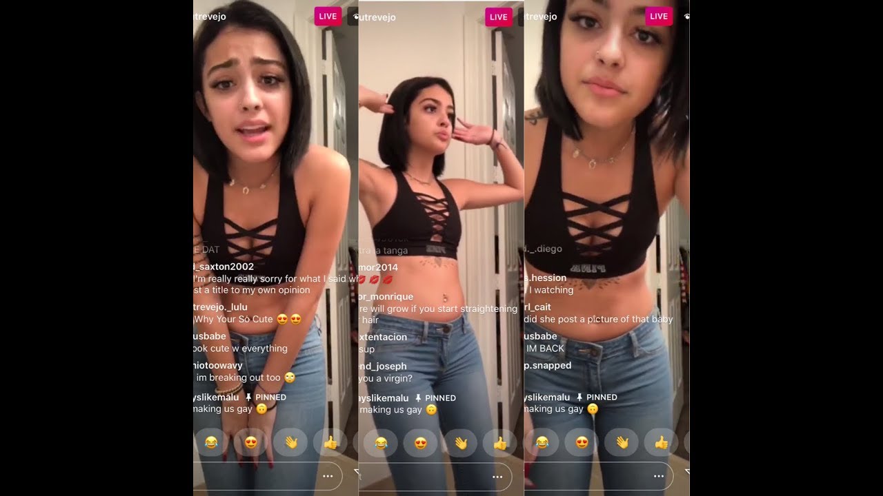 MALU TREVEJO INSTAGRAM LIVE 12.17.18 - YouTube