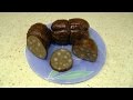 Печёночная колбаса с салом / Liver sausage with bacon