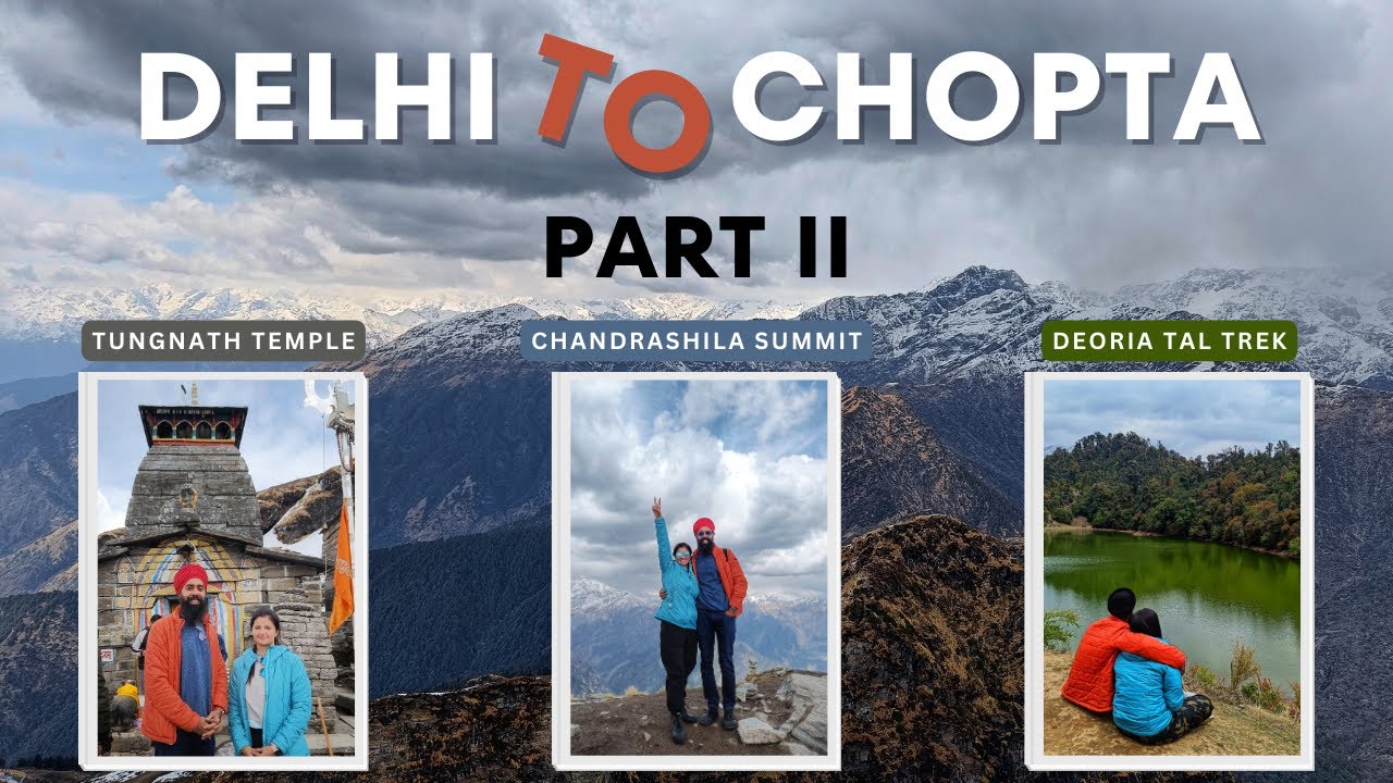 delhi to chopta road trip