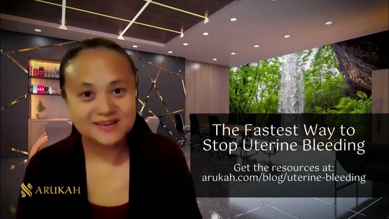 The Fastest Way to STOP Uterine Bleeding Herbalist Certification