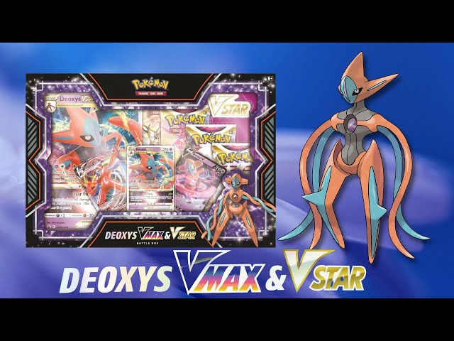 Pokemon DEOXYS VMAX & VSTAR BATTLE BOX