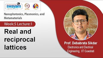 Lec 13: Real and reciprocal lattices