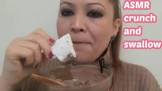 ASMR | @VLOGMARIYAASMR7188 eating Dry Peschanka chalk with creamy paste of Chuyskay clay | Mukbang