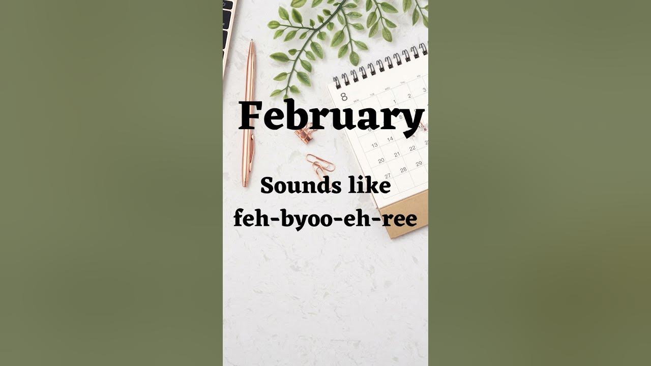 how-to-pronounce-february-youtube